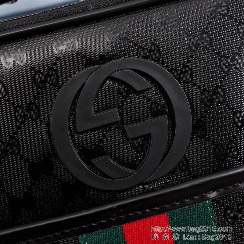 GUCCI古馳 專櫃限量版 超耐磨損萬向輪 加厚全鋁合金 時尚個性拉杆箱 20寸旅行箱 可登機  xbt1002